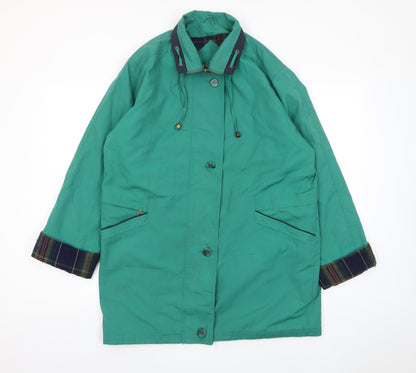 Womens UK Size 16 David Barry Green Jacket