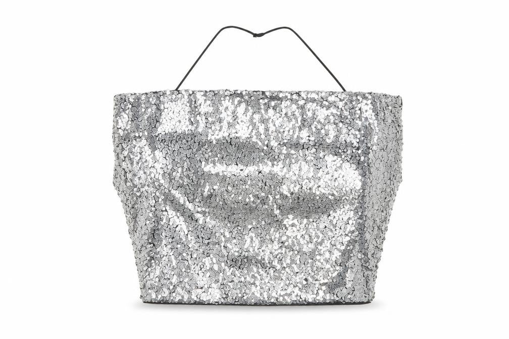 Womens UK Size 6 Missguided Silver Cropped Tank
