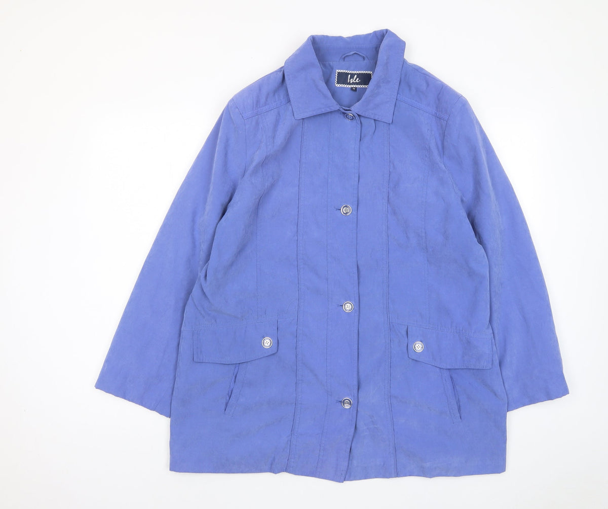 Womens UK Size 16 EWM Blue Jacket