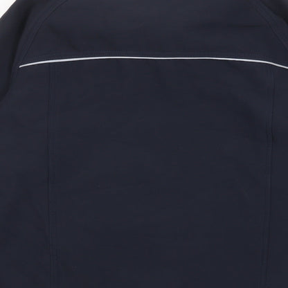 Windstopper Mens Blue Jacket Size L Zip - Zip Pockets