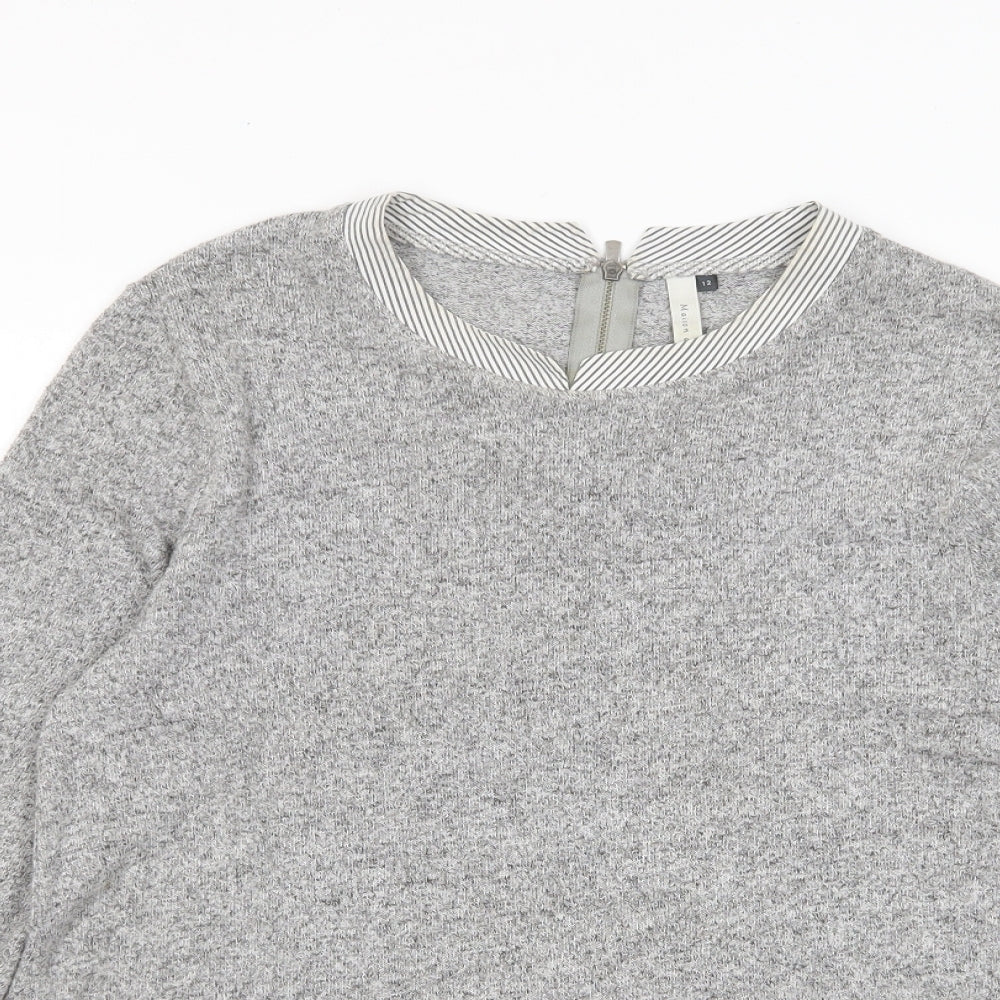 Womens UK Size 12 Maison de Nimes Grey Pullover Jumper