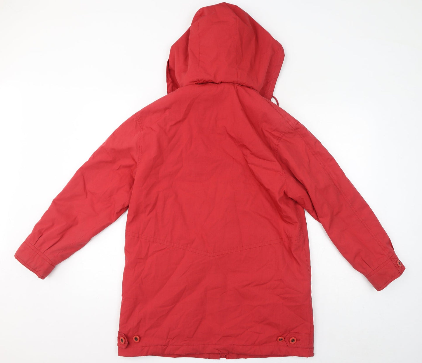 Womens UK Size S Dannimac Red Rain Coat