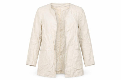Womens UK Size S Zara Ivory Jacket