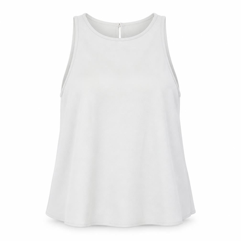 Womens UK Size XS American Apparel Grey Basic Tank