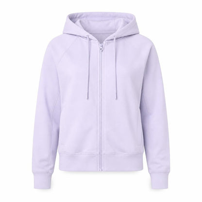 Yogalicious Womens Purple Polyester Full Zip Hoodie Size XL Zip