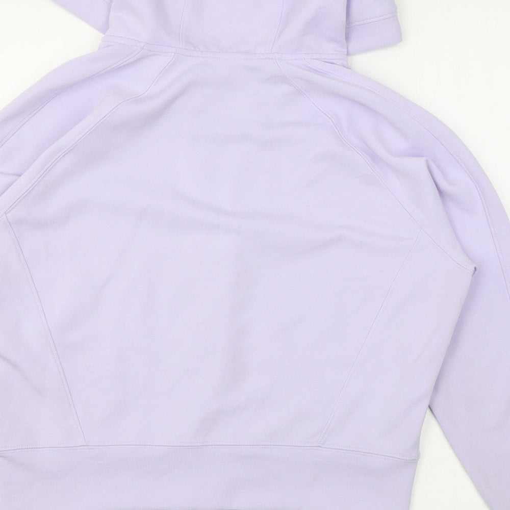 Yogalicious Womens Purple Polyester Full Zip Hoodie Size XL Zip