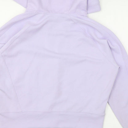 Yogalicious Womens Purple Polyester Full Zip Hoodie Size XL Zip
