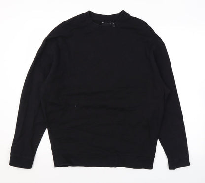 Mens UK Size XS ASOS Black Pullover Sweatshirt