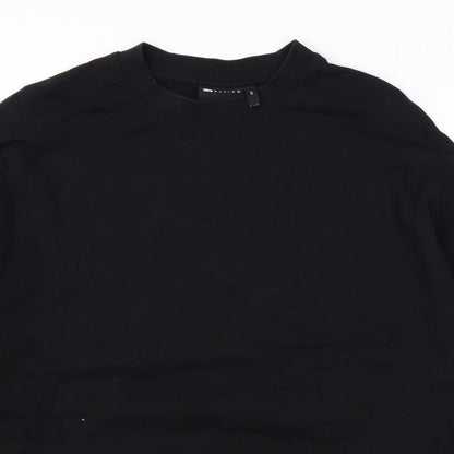Mens UK Size XS ASOS Black Pullover Sweatshirt