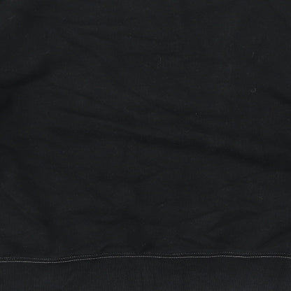 Missguided Womens Black Polyester Pullover Sweatshirt Size 8 Pullover