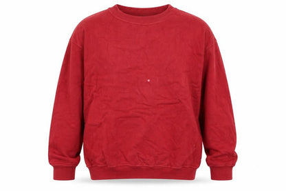 Mens UK Size L Racing Green Red Pullover Sweatshirt