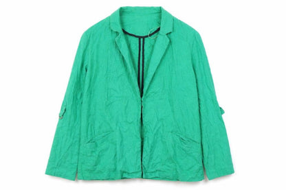 Womens UK Size S Bershka Green Jacket