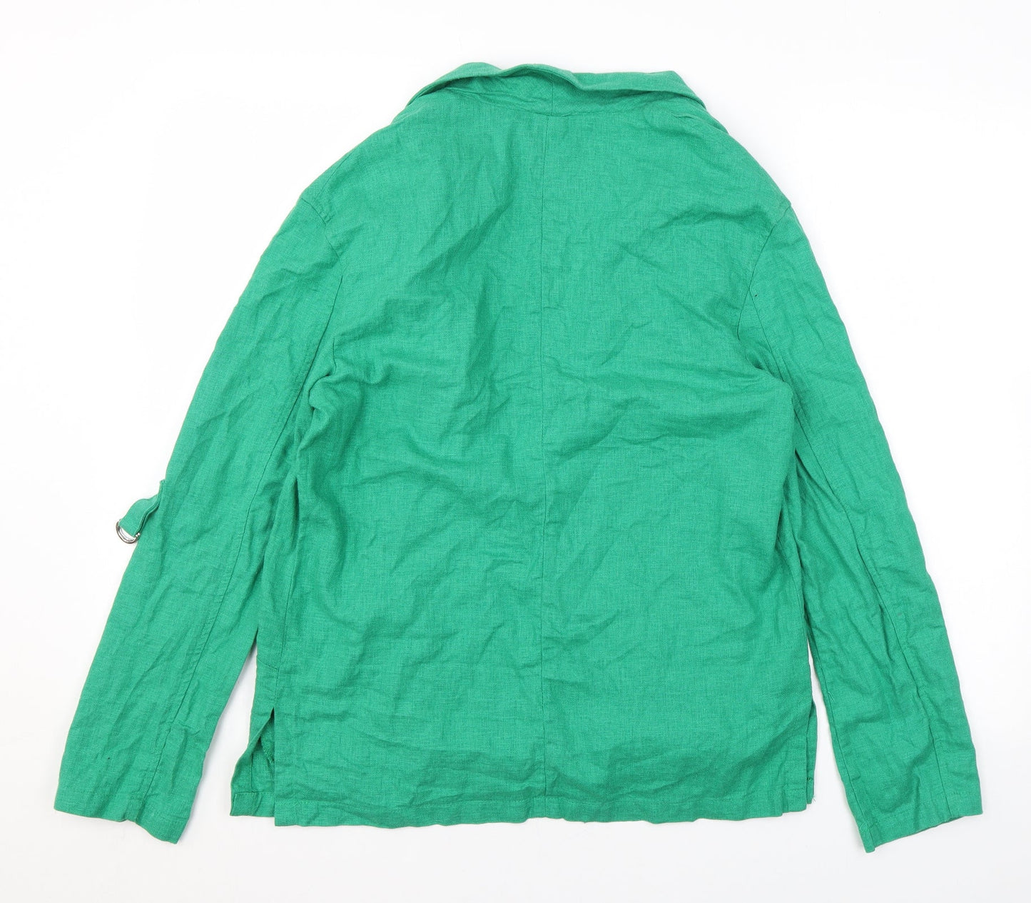 Womens UK Size S Bershka Green Jacket