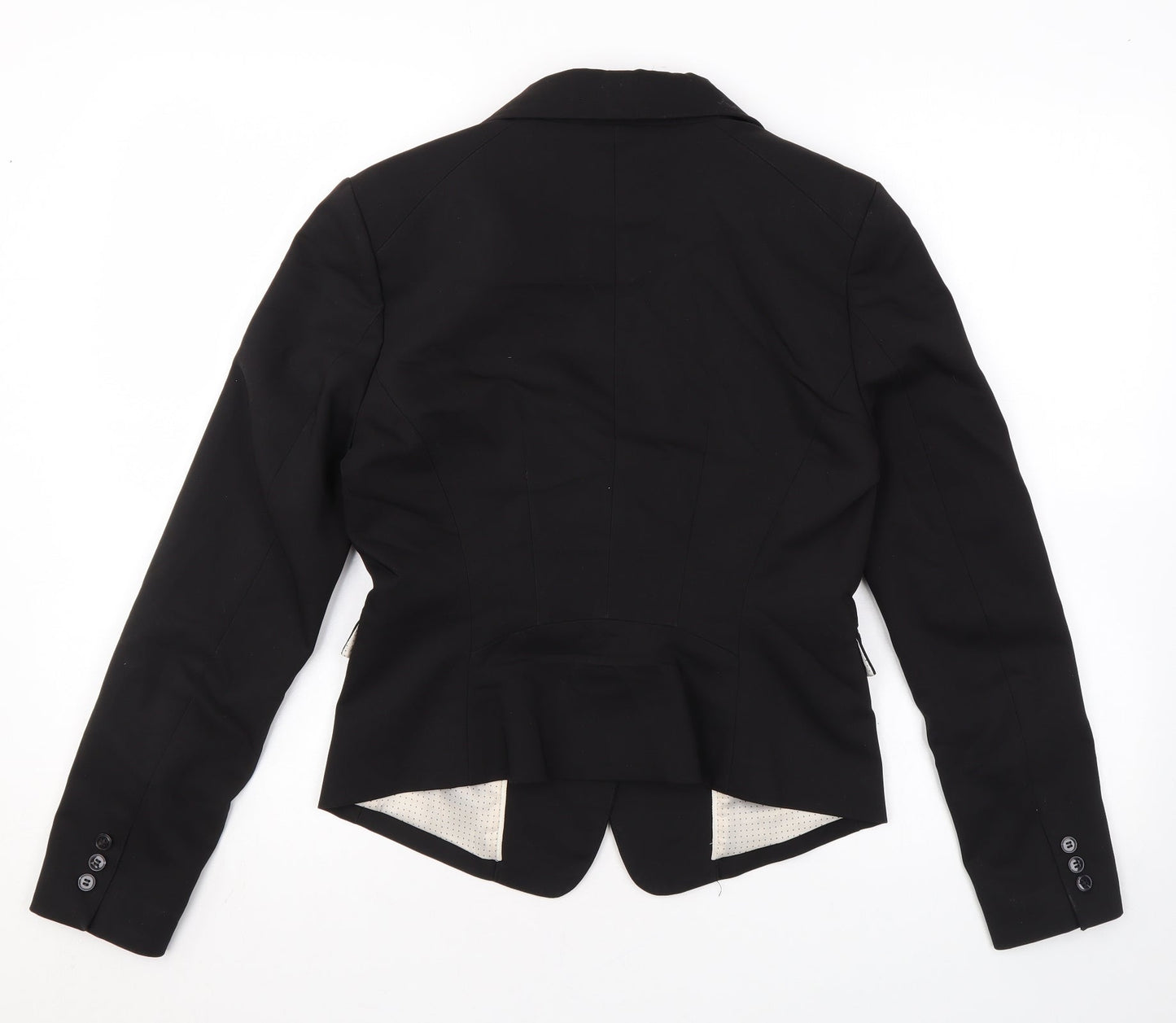 Womens UK Size 8 H&M Black Jacket