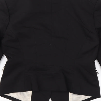 Womens UK Size 8 H&M Black Jacket