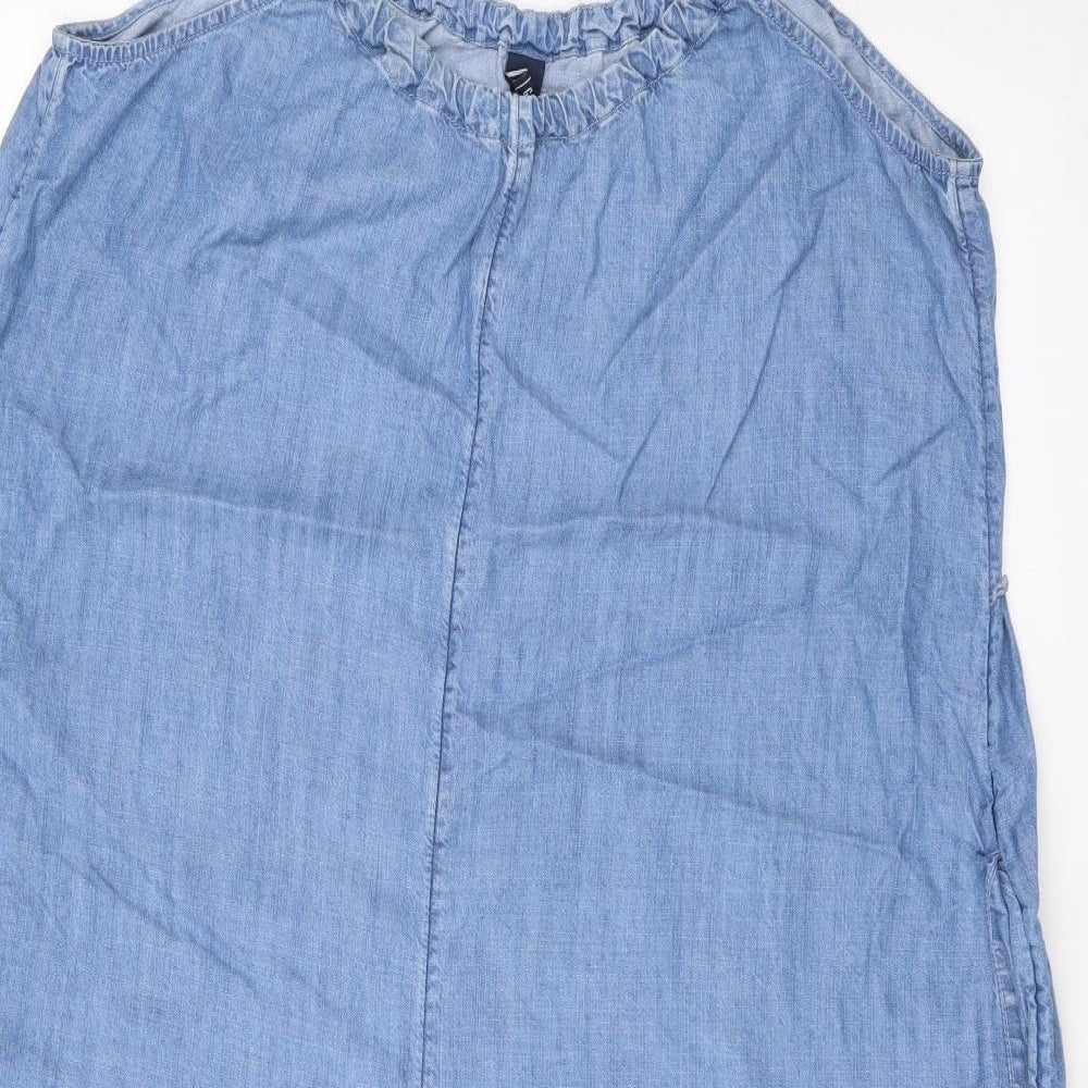 Gap Womens Blue Lyocell Playsuit One-Piece Size S L15 in Pullover