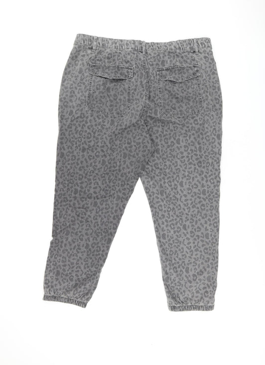 Womens UK Size 20 Marks and Spencer Regular Fit Skinny Grey Jeans
