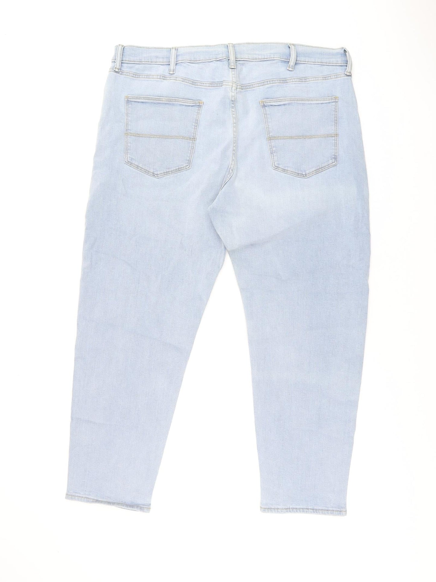 Womens UK Size 40 in Marks and Spencer Regular Fit Skinny Blue Jeans