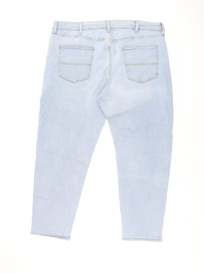 Womens UK Size 40 in Marks and Spencer Regular Fit Skinny Blue Jeans