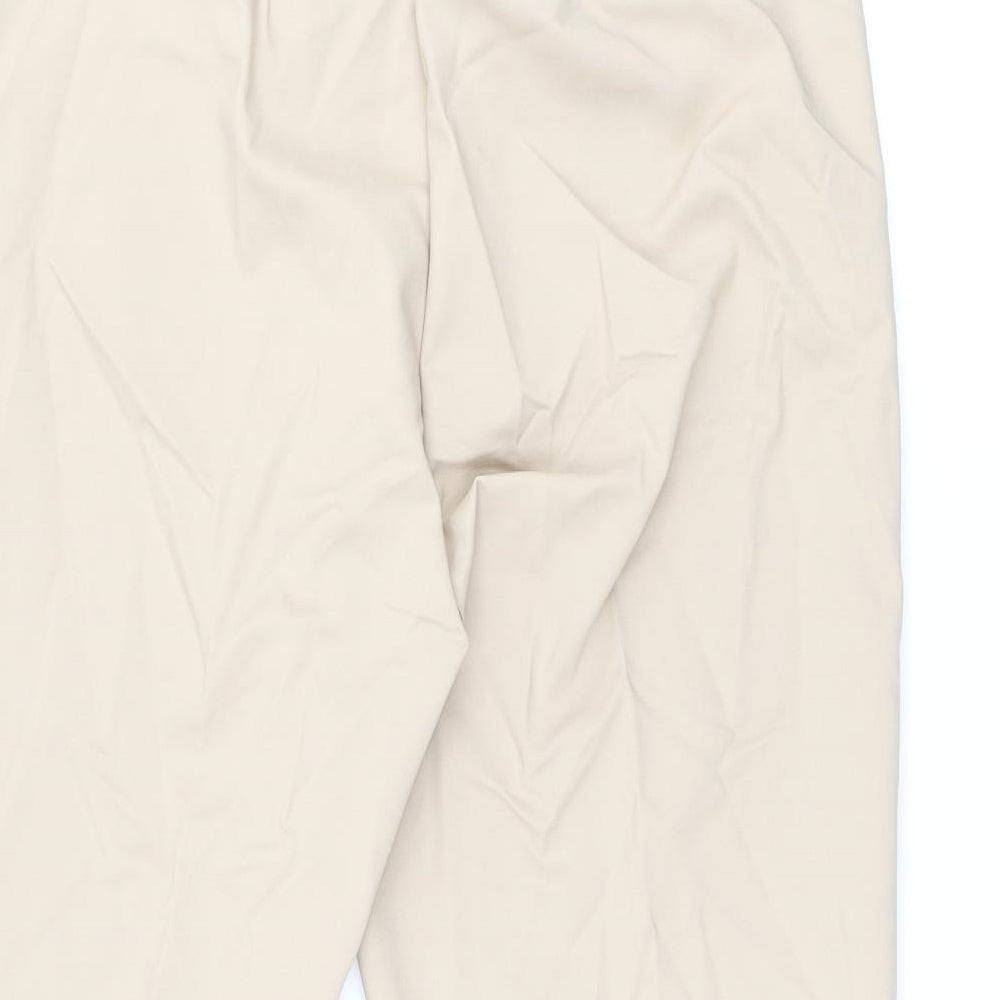 Womens UK Size 20 Marks and Spencer Regular Fit  Beige Trousers