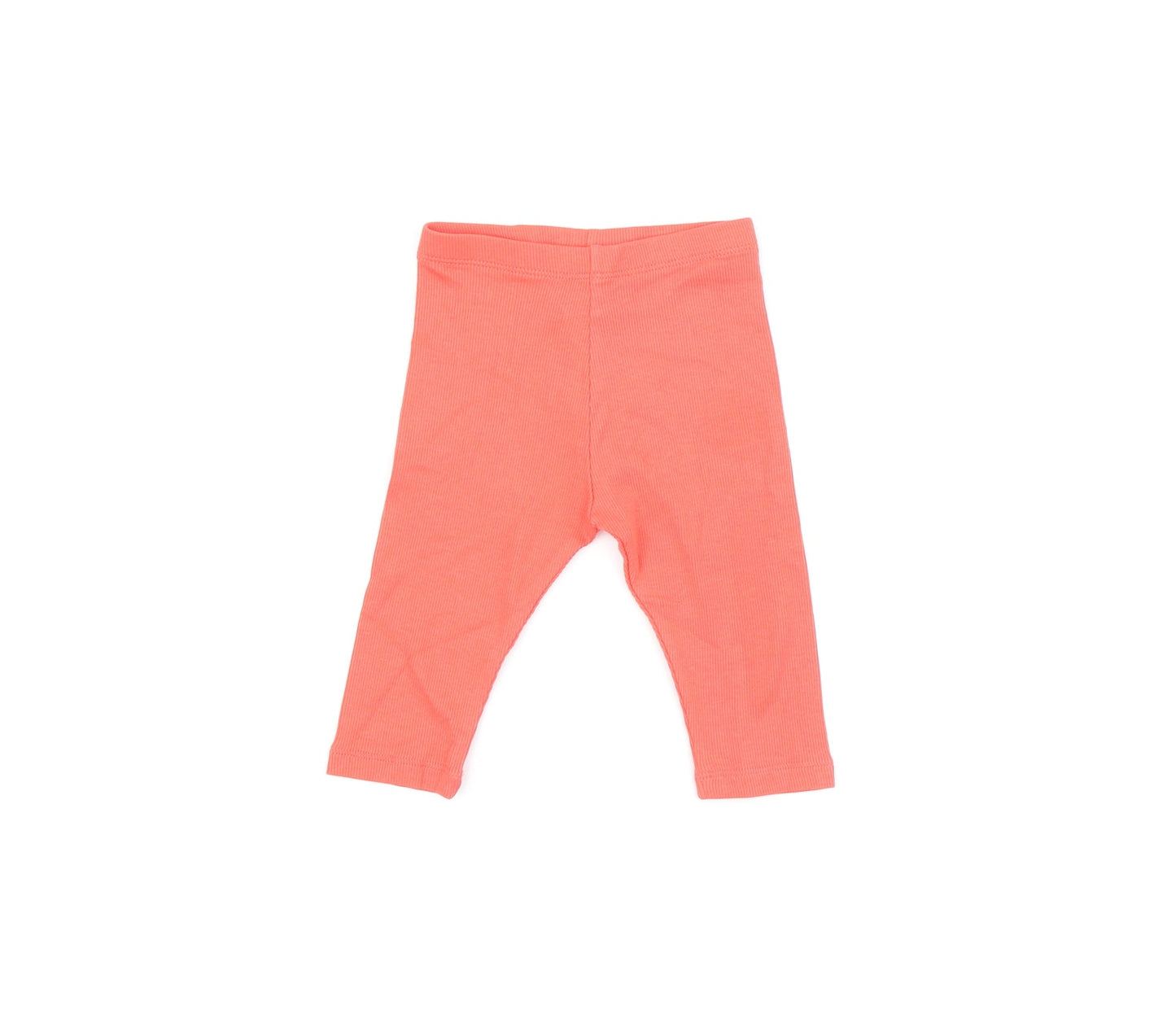 Marks and Spencer Baby Red Cotton Pedal Pusher Leggings Size 3-6 Months Pullover
