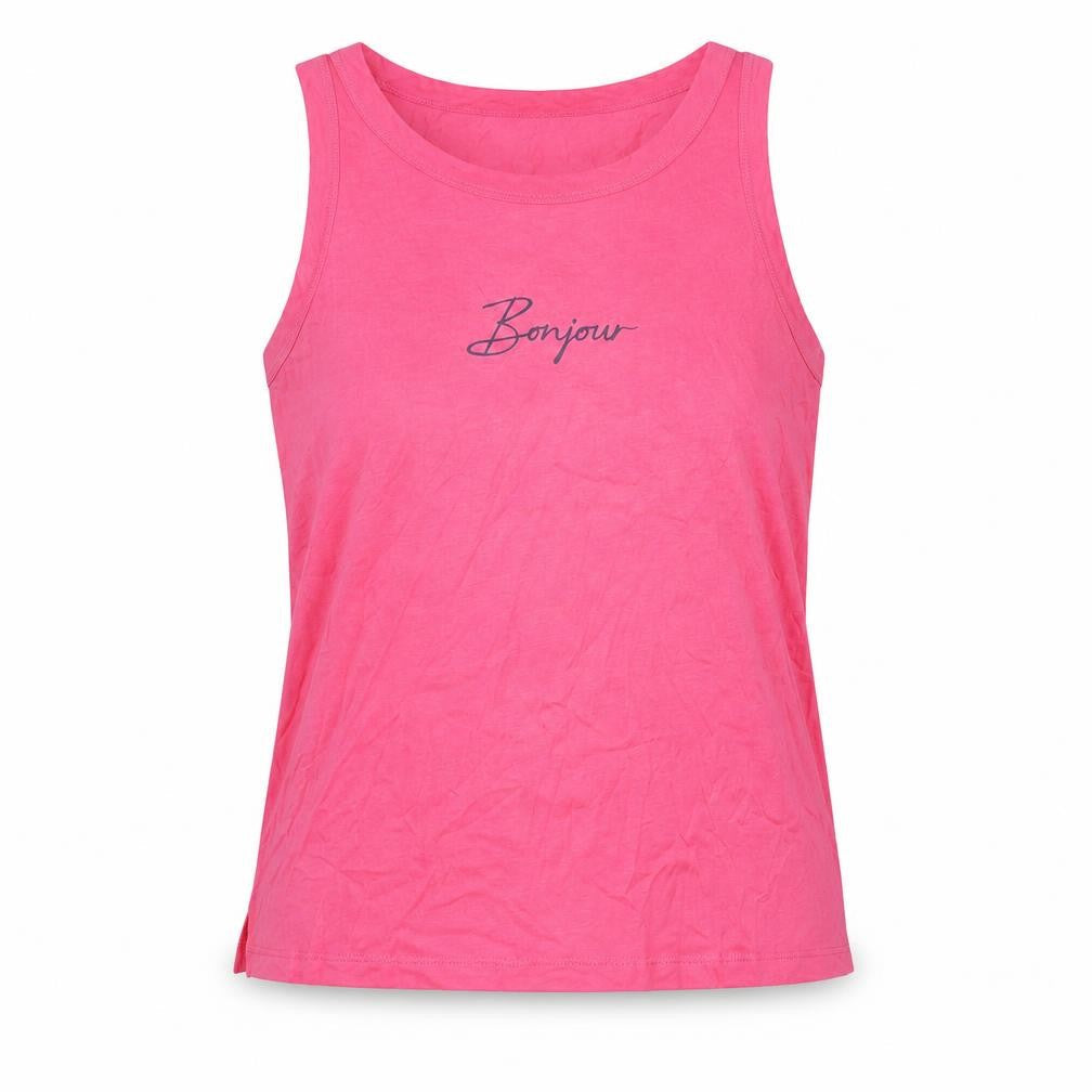 Womens UK Size L Marks and Spencer Pink Basic Tank