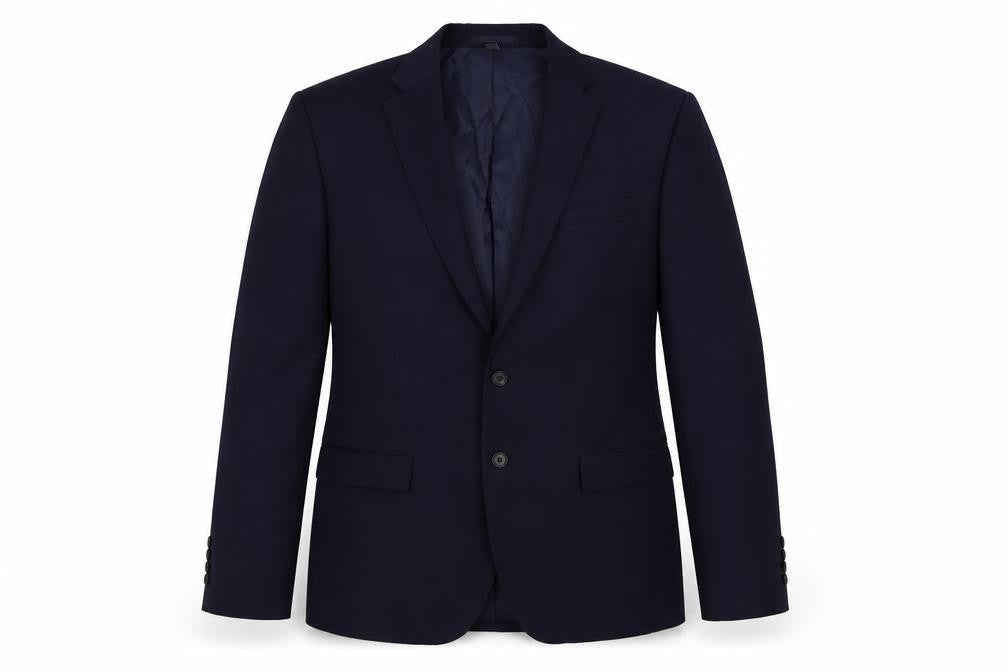 Mens UK Size 40 Marks and Spencer Regular Blue Suit Jacket