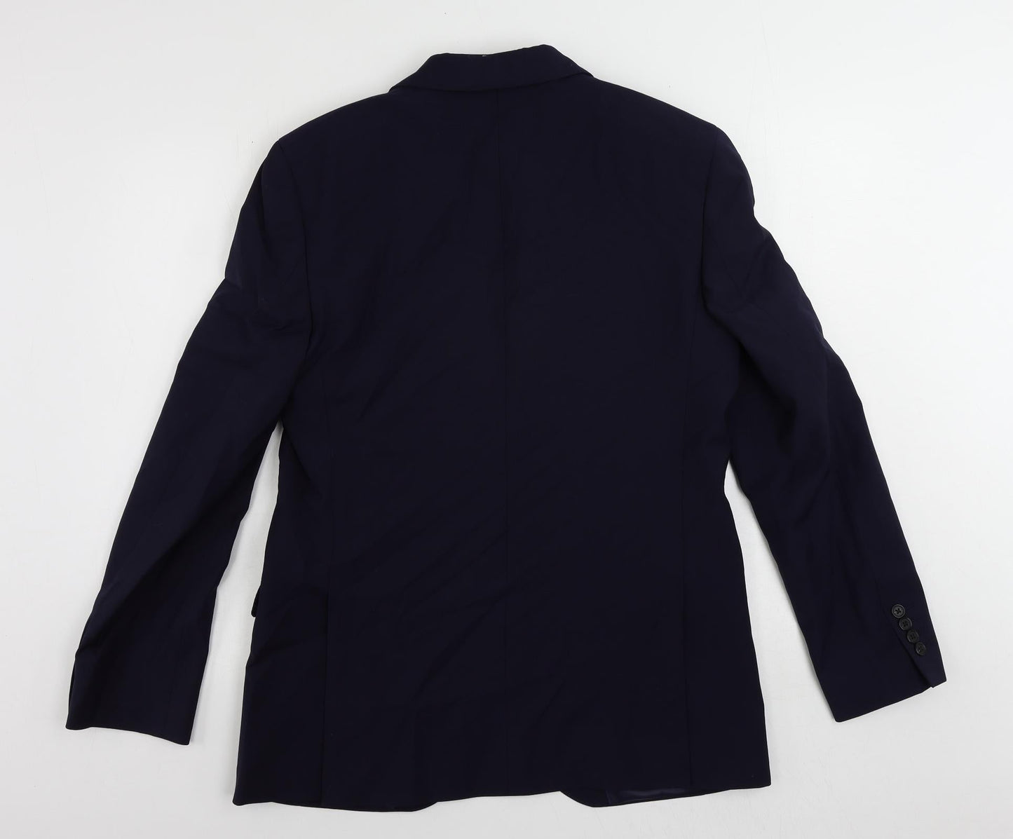 Mens UK Size 40 Marks and Spencer Regular Blue Suit Jacket