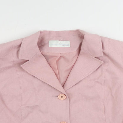 Womens UK Size 20 AMARANTO Pink Jacket