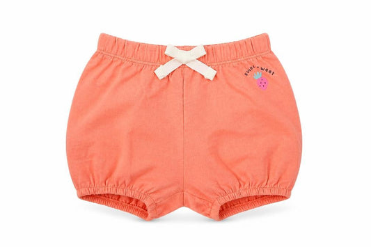 Marks and Spencer Baby Pink Cotton Cropped Trousers Size 3-6 Months Drawstring