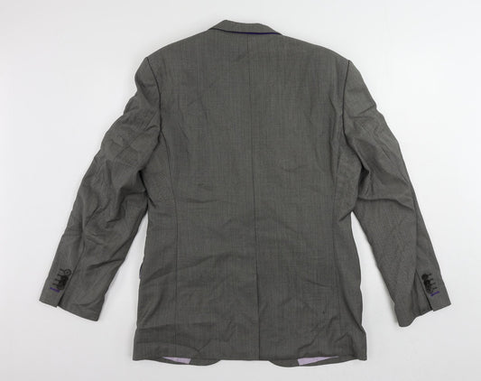 Mens UK Size 42 REDA Regular Grey Suit Jacket