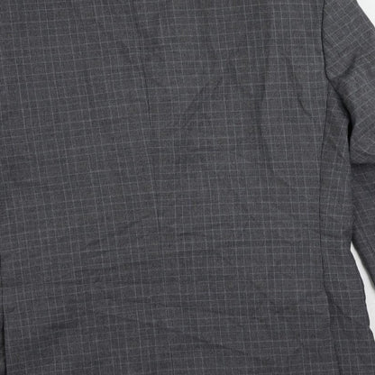 Mens UK Size 40 Limehaus Regular Grey Suit Jacket