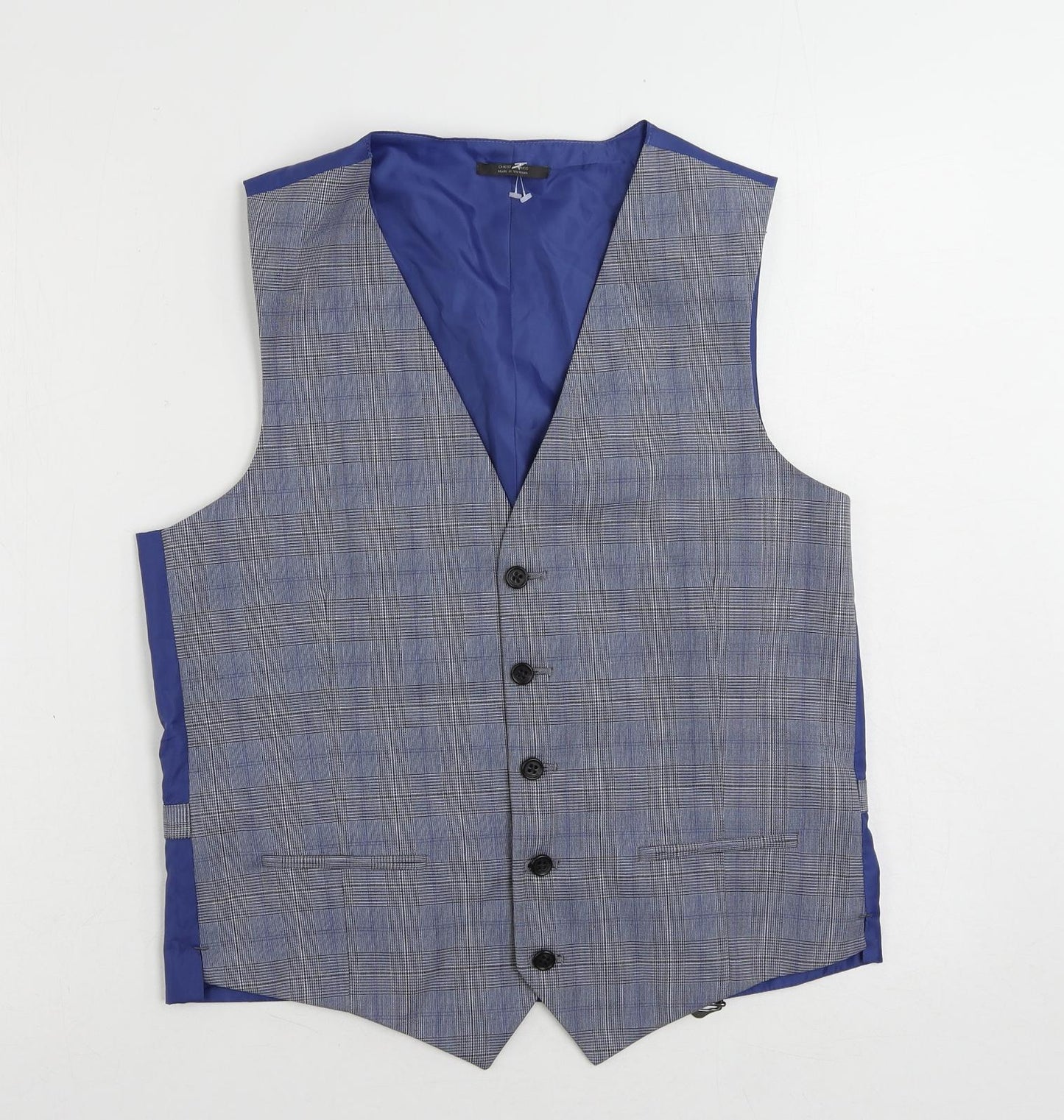Mens UK Size 38 Marks and Spencer Regular Blue Suit Jacket