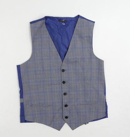 Mens UK Size 38 Marks and Spencer Regular Blue Suit Jacket