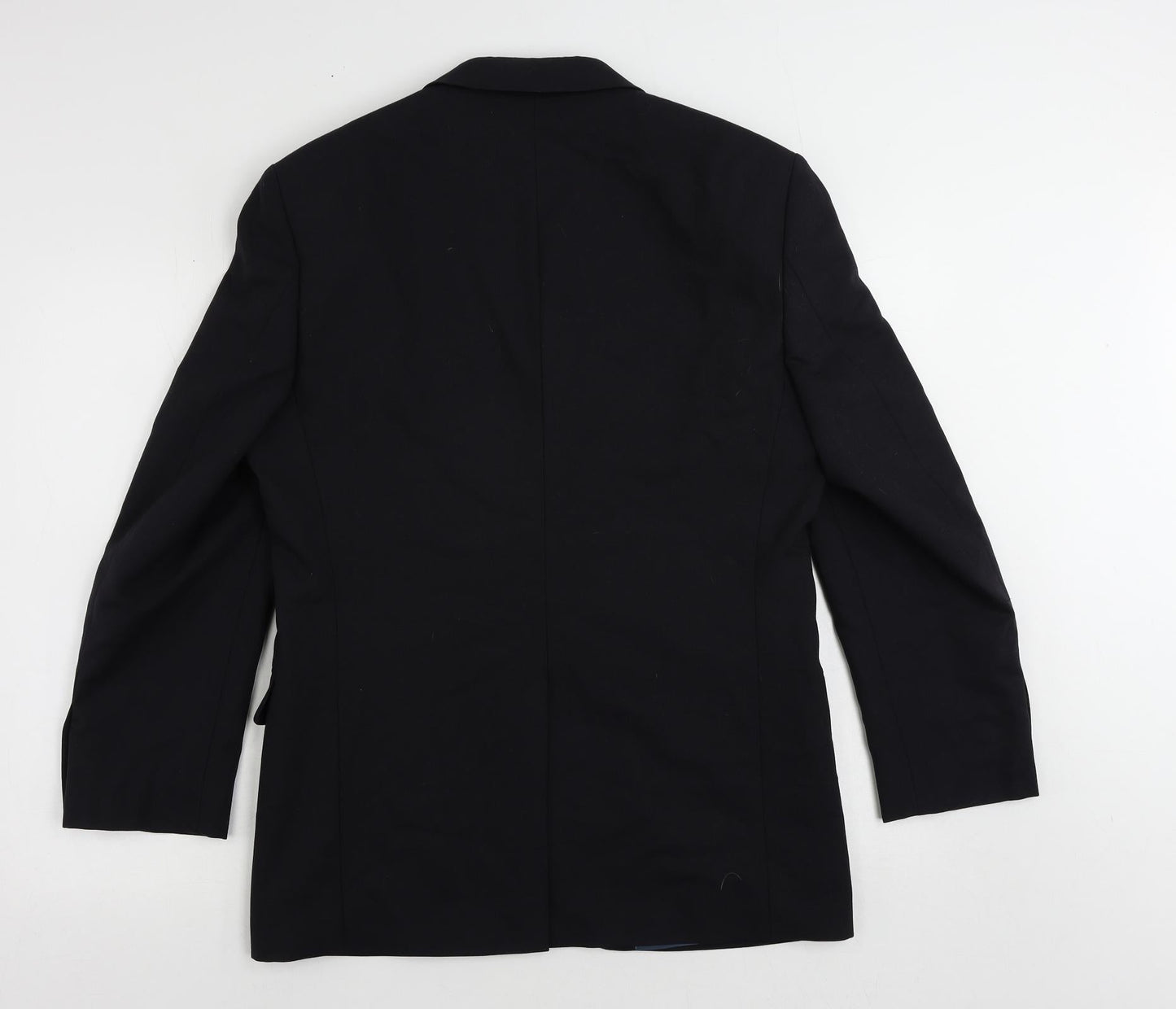 Mens UK Size 38 Marks and Spencer Regular Blue Suit Jacket