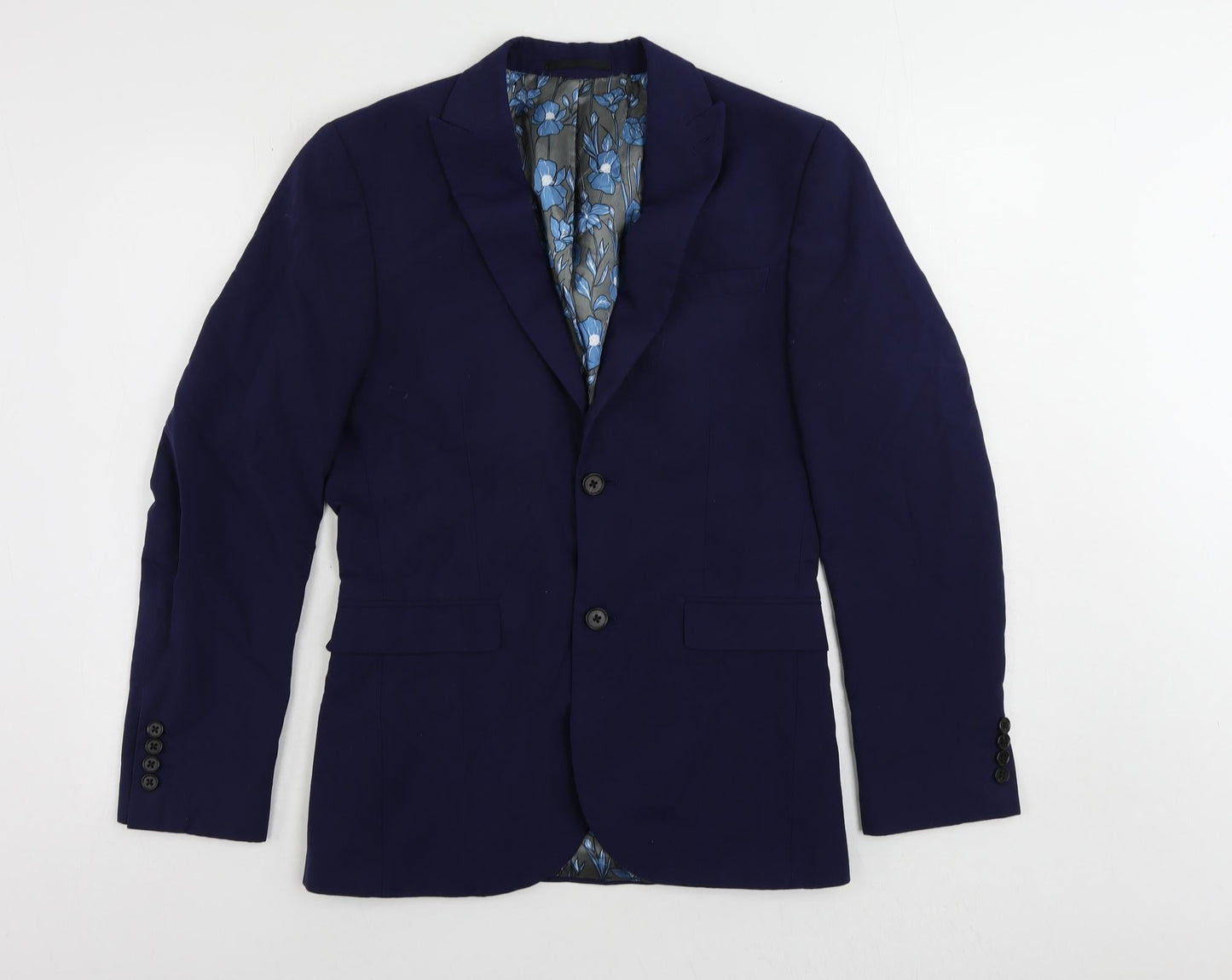 Mens UK Size 36 NEXT Regular Blue Suit Jacket