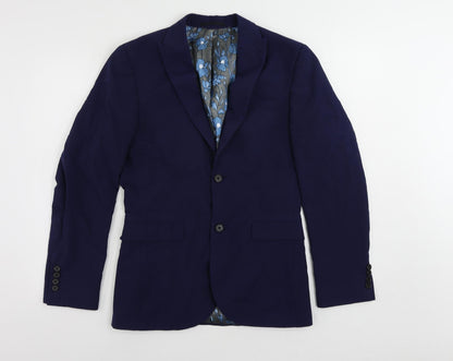 Mens UK Size 36 NEXT Regular Blue Suit Jacket