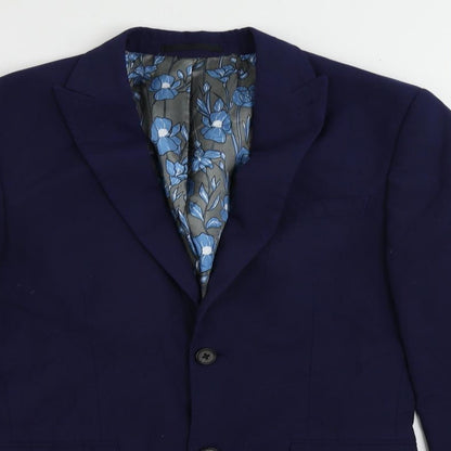 Mens UK Size 36 NEXT Regular Blue Suit Jacket