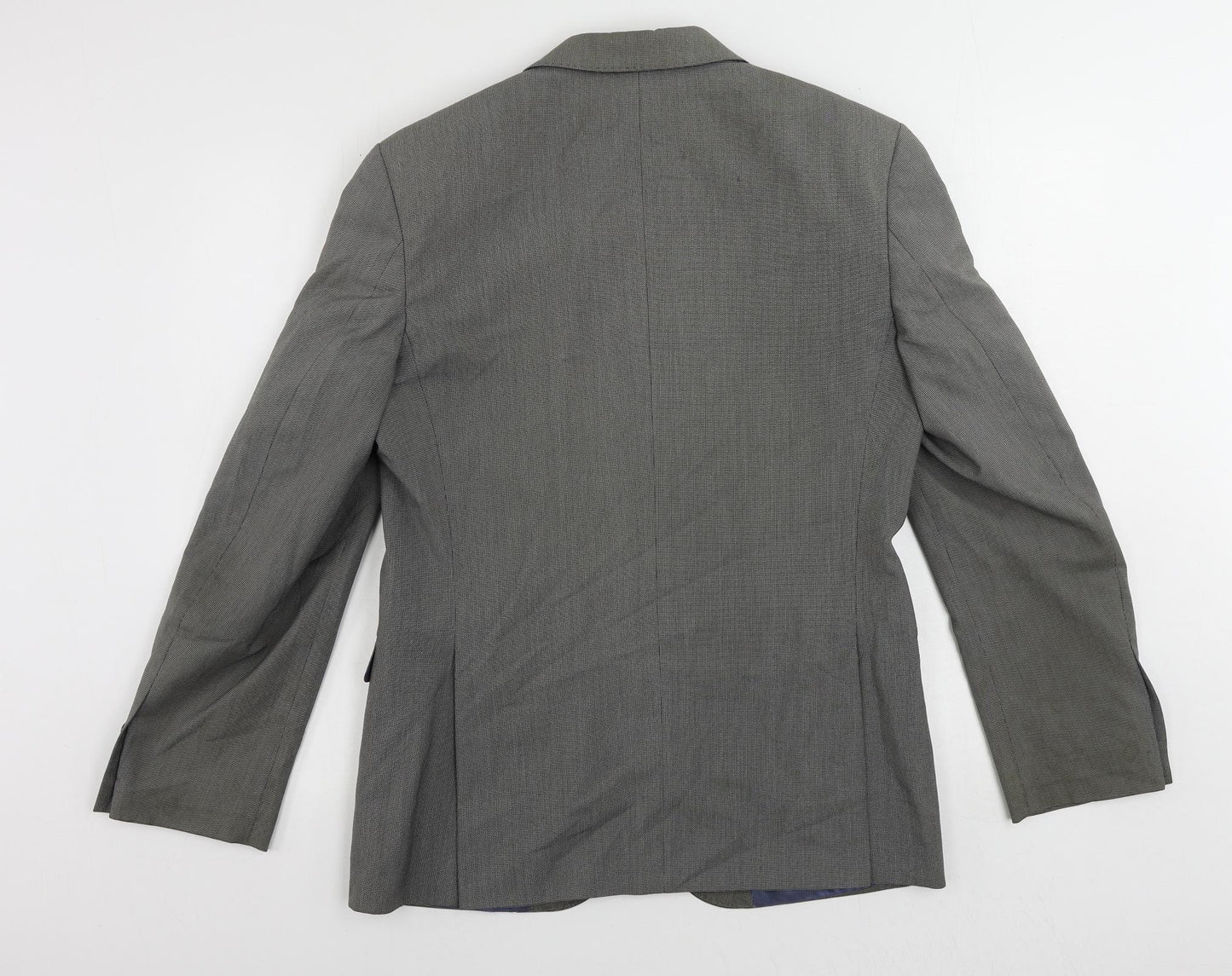 Mens UK Size 38 Burton Regular Grey Suit Jacket
