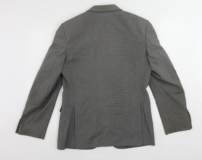 Mens UK Size 38 Burton Regular Grey Suit Jacket