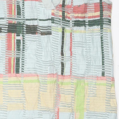 Womens UK Size 10 NEXT Multicoloured Tunic Blouse