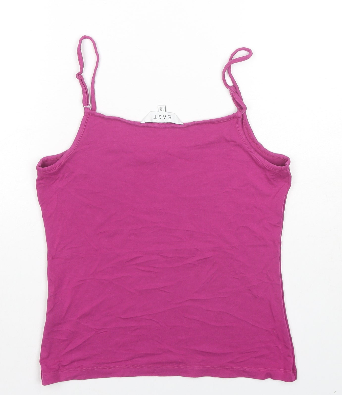 Womens UK Size 10 EAST Pink Camisole Tank