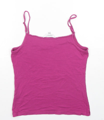 Womens UK Size 10 EAST Pink Camisole Tank