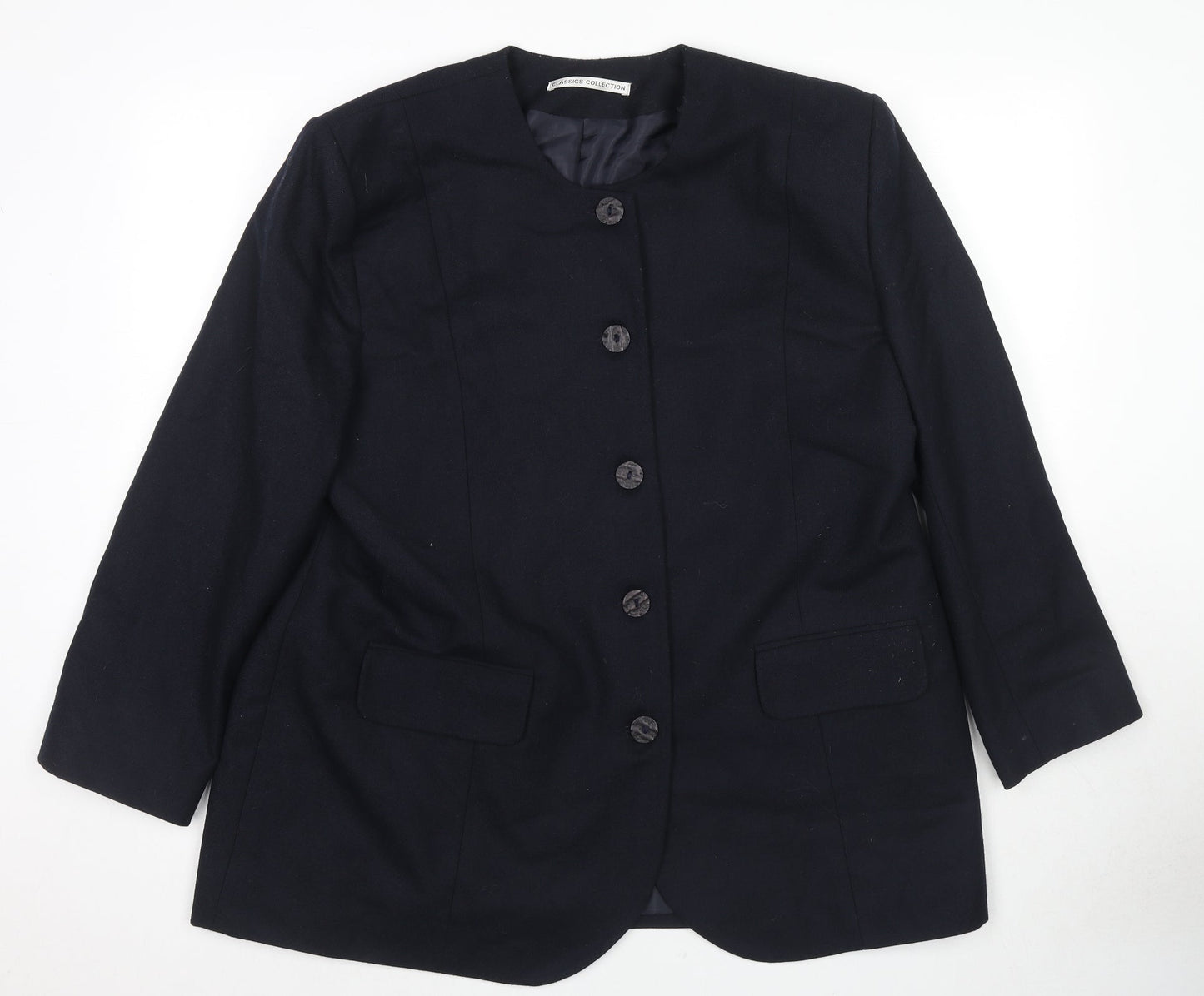 Womens UK Size 20 St Bernard Blue Jacket