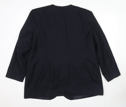 Womens UK Size 20 St Bernard Blue Jacket
