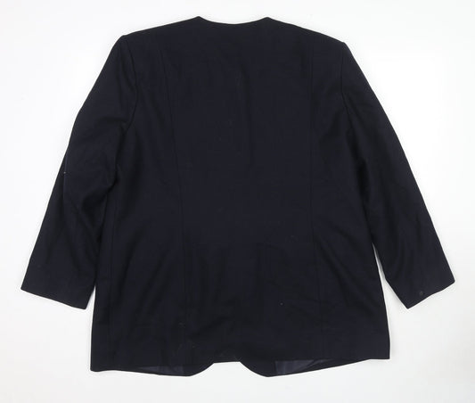Womens UK Size 20 St Bernard Blue Jacket