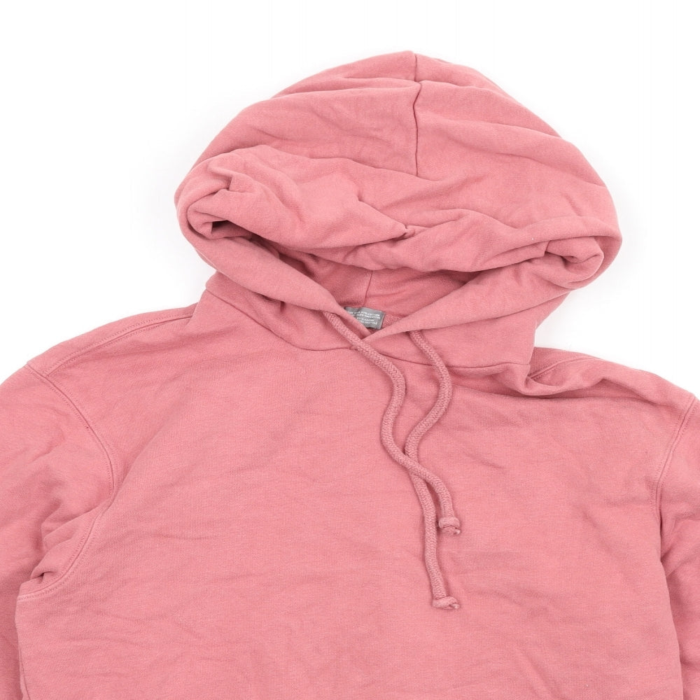 Gap Womens Pink Cotton Pullover Hoodie Size XS Pullover