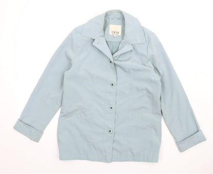 Womens UK Size 10 EWM Blue Jacket