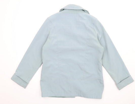 Womens UK Size 10 EWM Blue Jacket