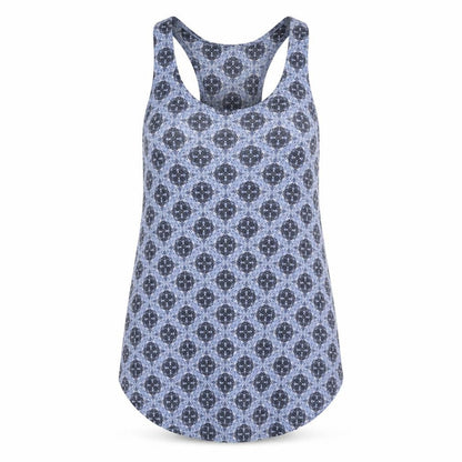 Womens UK Size XS H&M Blue Basic Tank